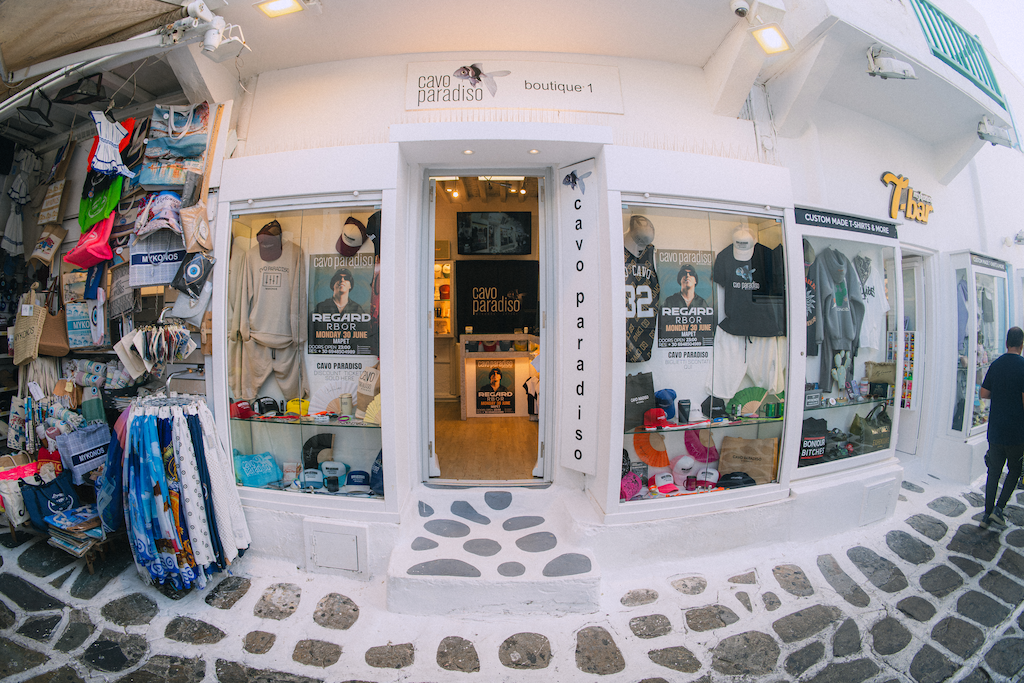Cavo Paradiso Boutique at Lakka Square, Mykonos Town